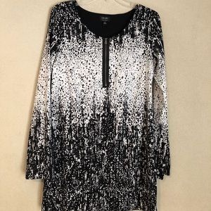 NICOLE MILLER Long Sleeve Tunic / Mini Dress